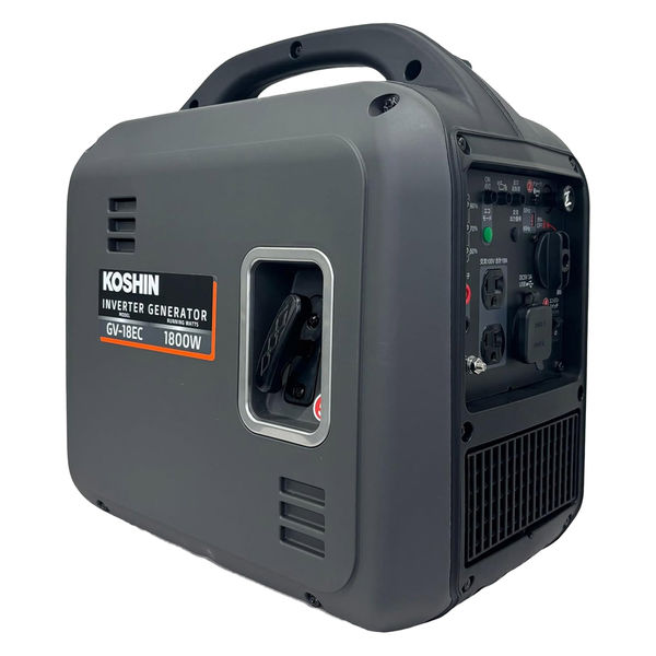 工進 インバーター発電機 1.8KVA 0658666 1台（直送品） - アスクル