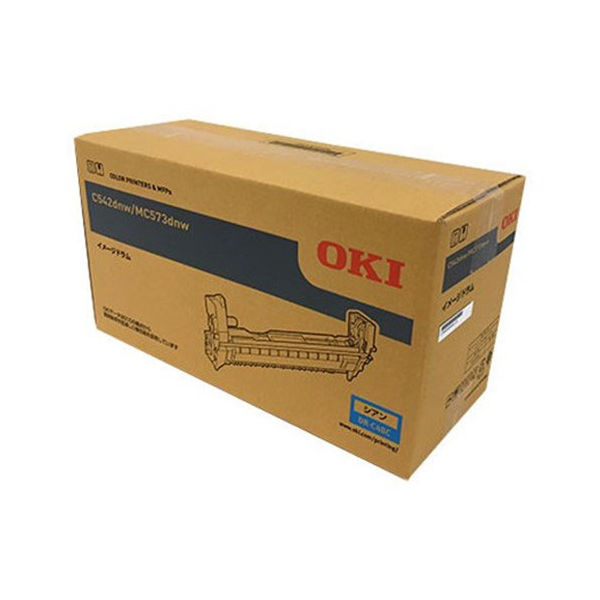 楽天 沖データ（OKI） 純正ドラムカートリッジ DR-C4BC シアン 1個 オフィス用品
