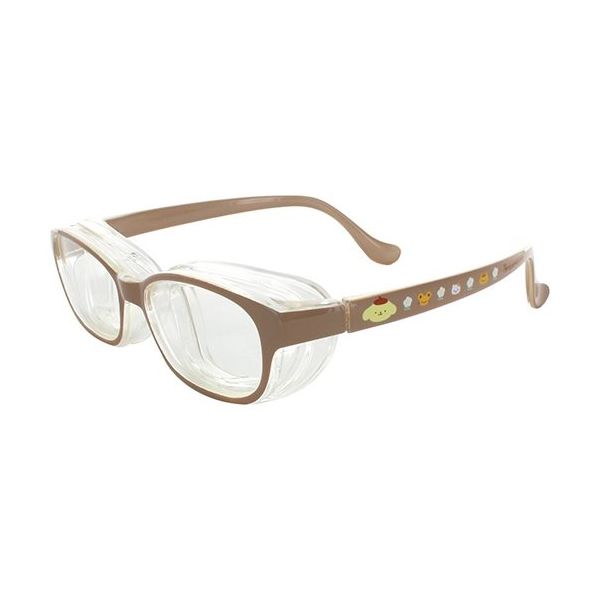 名古屋眼鏡 花粉対策メガネ スカッシースタイル キッズ ポムポムプリン 8726-02 1本 68-0312-29（直送品）