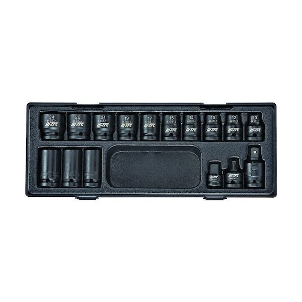 JTC 12.7mm インパクトソケットセット JTCK4161 1セット 471-6855（直送品）