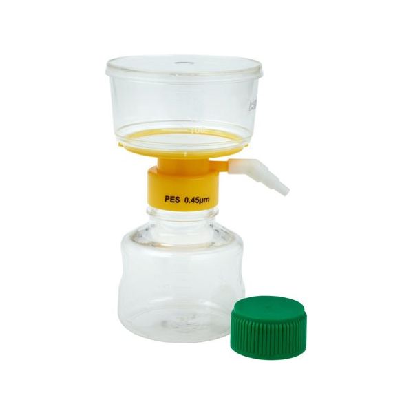 CELLTREAT 250mL フィルターシステム PESフィルター素材 0.45μm 75mm 滅菌 12箱入 229702 1箱（直送品）