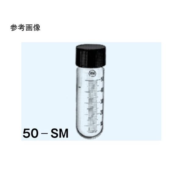 日本理化学器械 遠心管スクリューキャップ付 白 最小目盛1mL 50-SM 1個 65-8671-11（直送品）