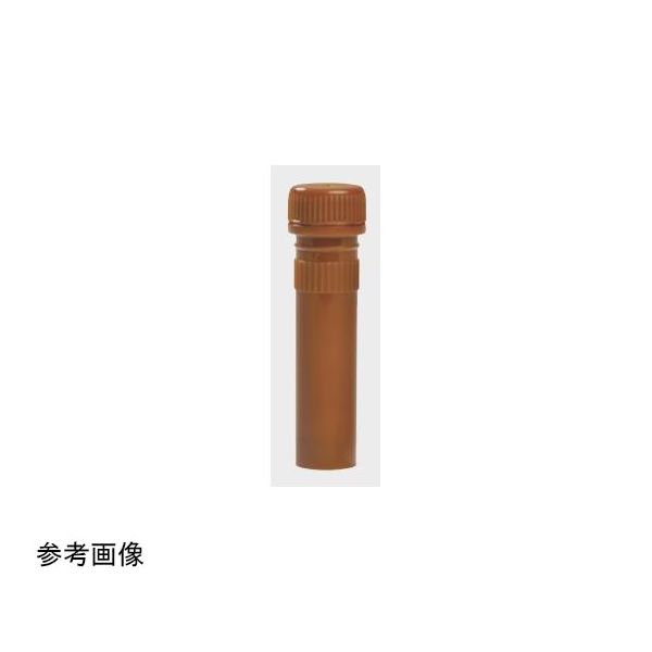 マイクロチューブ(自立型)2mL スクリューキャップ付き 滅菌済 褐色 1箱(500本×1包入) 3469A 1箱(500本)（直送品）