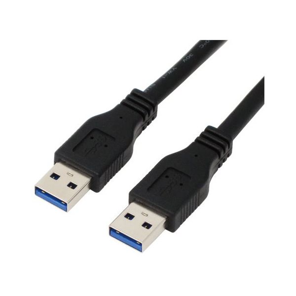 アイネックス USB3.0 ケーブル AーA 1.5m U30AA-MM15 1個 67-9342-43（直送品）