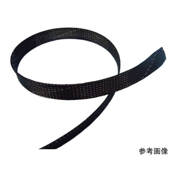 デンカエレクトロン 耐熱編組チューブ 【FLH】 10m FLH-12-10 1本 65-8761-55（直送品）