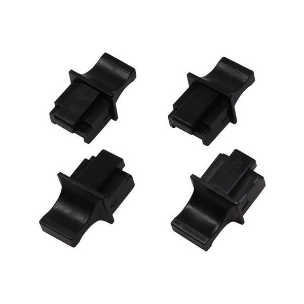 アイネックス コネクタカバー LAN用 4個入 DC-005B 1個 67-9231-86（直送品）