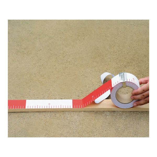 ランドアート 丁張ロッドエコ75 赤白20cm間隔 HTRE75-20 1巻 62-4861-58（直送品）