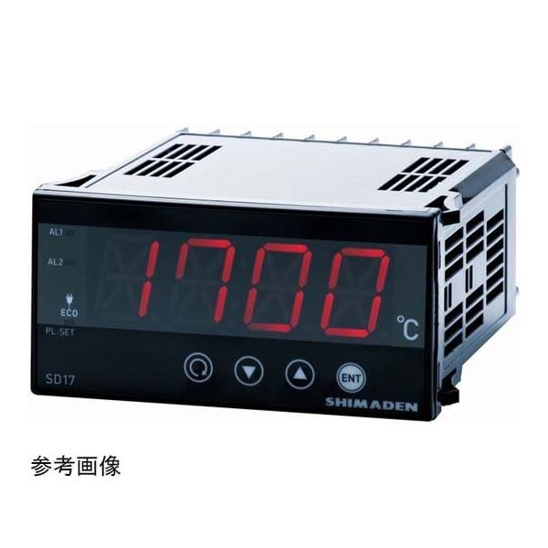 シマデン ディジタル指示計 マルチ入力 警報個別設定 4~20mA DC SD17-890-14000 1台 67-3004-38（直送品）