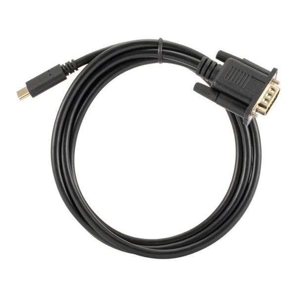 Trimate USB TypeーC to VGA 変換ケーブル TR-UCV001-BK 1個 67-4921-58（直送品）