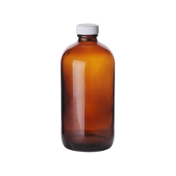 Fisherbrand セーフコート褐色細口瓶 500mL 1本×12本入 FB02911817 1セット(12本)（直送品）