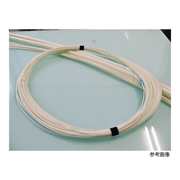 日星電気 シリコン編組ガラスチューブ 1mm-100m 1巻 4-5794-01（直送品）