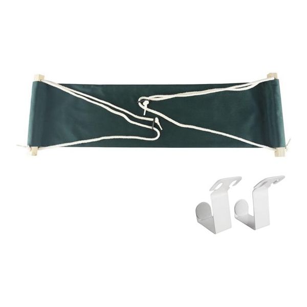 Trimate デスク用 足ハンモック グリーン TR-AH001-GR 1個 67-4917-70（直送品）