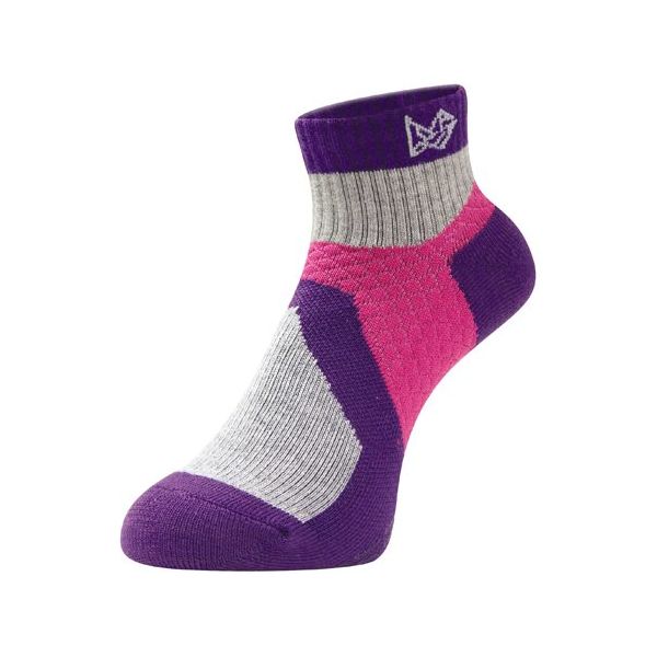 エビスニット 吸汗速乾メリノウール使用ショートソックスTR-1417