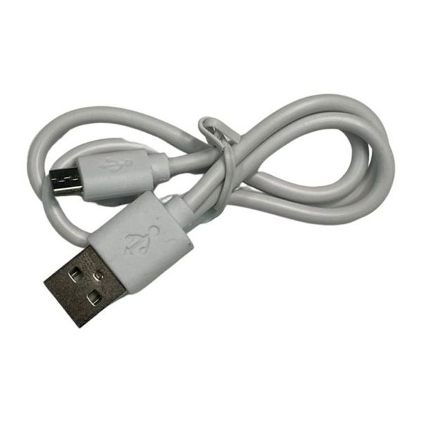 Trimate マイクロUSBケーブル ホワイト TR-MUC001-WH 1個 67-4920-13（直送品）