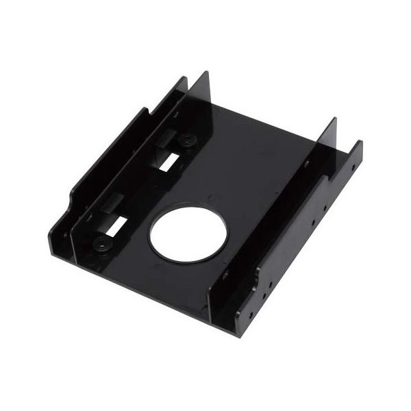 アイネックス 2.5インチSSD/HDD変換マウンタ 2台用 HDM-13A 1個 67-9281-61（直送品）