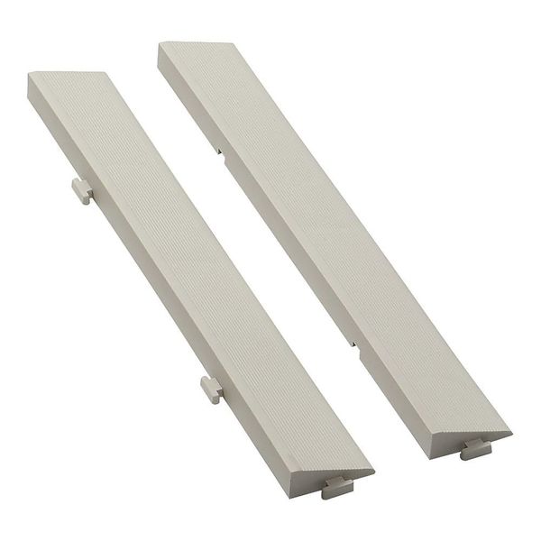 アネスティ 珪藻土 ジョイント式バスマット用 SF(2個セット)ベージュ 64-4206-09 1セット(2個)（直送品）