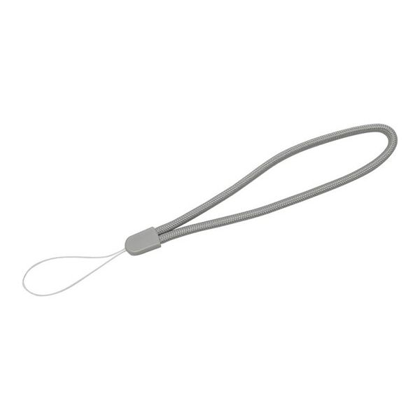 Trimate シンプル丸紐ストラップ グレー TR-STP004-GY 1個 67-4920-84（直送品）