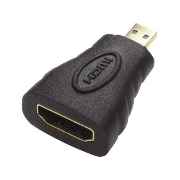 アイネックス HDMI変換アダプタ HDMIーHDMI マイクロ ADV-202 1個 67-9238-45（直送品）