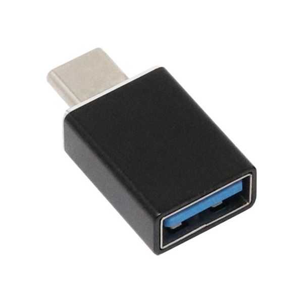 アイネックス USB3.2Gen2 TypeーCホストアダプタ AメスーCオス U32CA-MFADT 1個 67-9342-53（直送品）