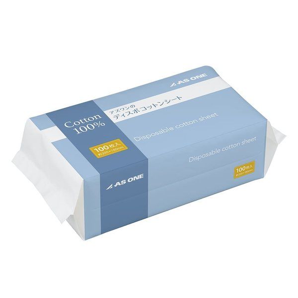 アズワン アズワンのディスポコットンシート 4-6251-52 1ケース(1800袋)（直送品）