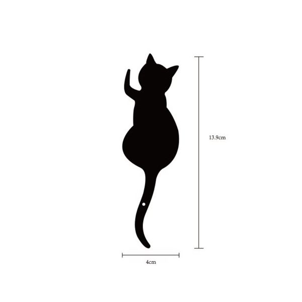 Trimate 黒猫尻尾フック 3匹セット Aタイプ TR-KF002-A 1個 67-4918-92（直送品）