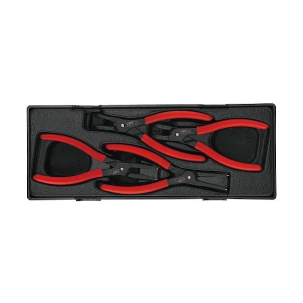 JTC 4PCS スナップリングプライヤーセット JTCK5044 1セット 507-9863（直送品）