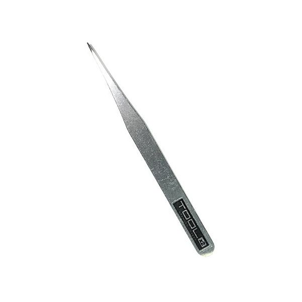 アイガーツール ホビー用ステンピンセット 13直細 ETS-12 1個 64-9369-75（直送品）