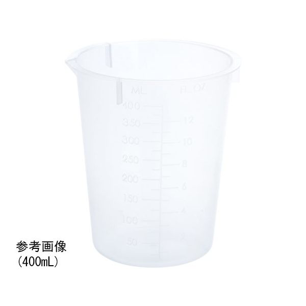 CELLTREAT 400mL目盛り付きビーカー ポリプロピレン 非滅菌 100個入 230516 1個 68-0311-49（直送品）