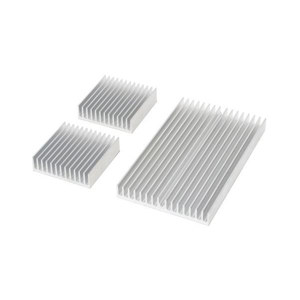 アイネックス ヒートシンクセット 40×40/59×100 1セット(中:2個、大:1個) HM-26 1個 68-1975-99（直送品）