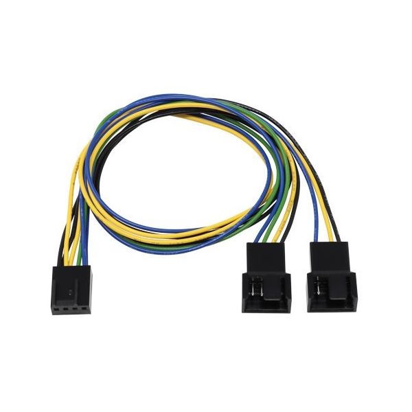 アイネックス PWMファン用二股電源ケーブル 30cm CA-095A 1個 67-9218-32（直送品）