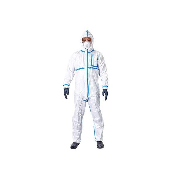 原田産業 防護服 ファインガードプロ neo TS E19 3Lサイズ 1枚 30021256 4-6204-04（直送品）