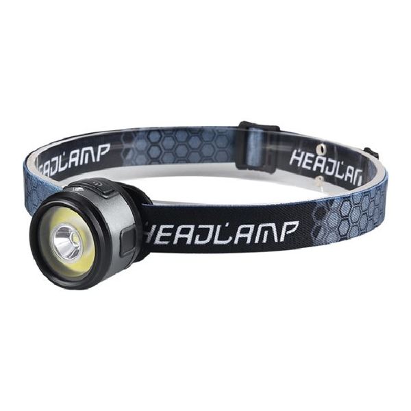 Trimate 充電式LEDヘッドライト・ランタン 裏面マグネット 専用クリップ搭載 TR-HD005 1個 67-4918-44（直送品）