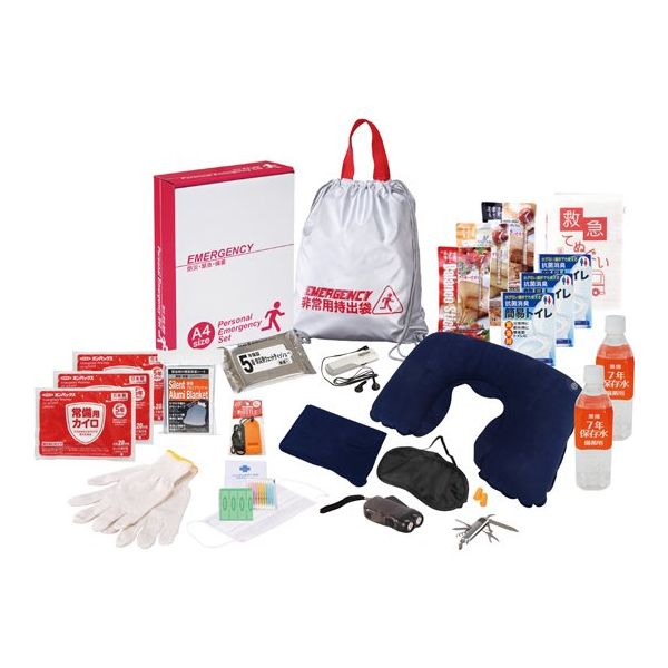 エピオス 1日分の滞在をサポートする災害対策25点セット MSB70 1個 67-7320-36（直送品）
