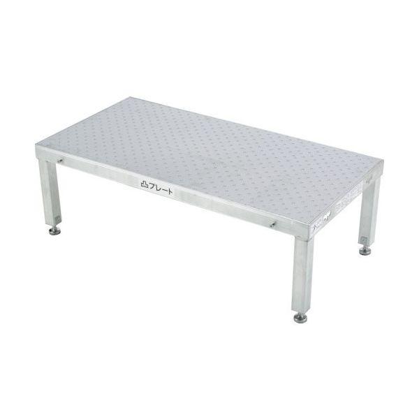 アルインコ 低床作業台(連結式・凸プレート) LFP LFP-0904G 1台 362-6000（直送品）