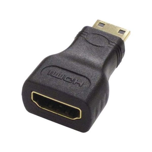 ainex HDMI変換アダプタ HDMIーHDMI ミニ ADV-201 1個 67-9238-44（直送品）