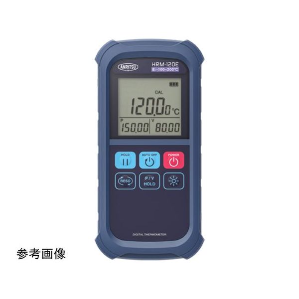 安立計器 高精度耐薬品用温度計 内部用温度センサセット HRM-120E+BSM-22E-015-TC1-ASP 1セット（直送品）