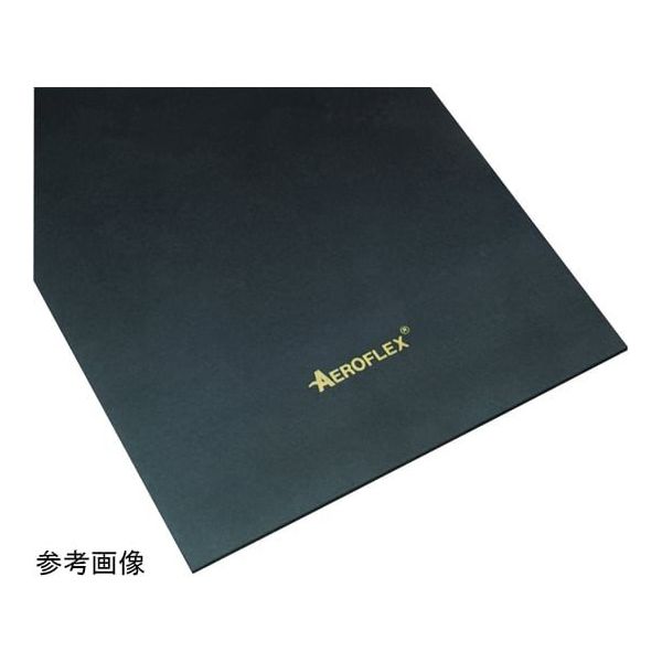 エアロフレックス エアロフレックスシート(粘着なし)6mm×0.5M(厚×巾) MS1-06 1枚 4-5937-02（直送品）