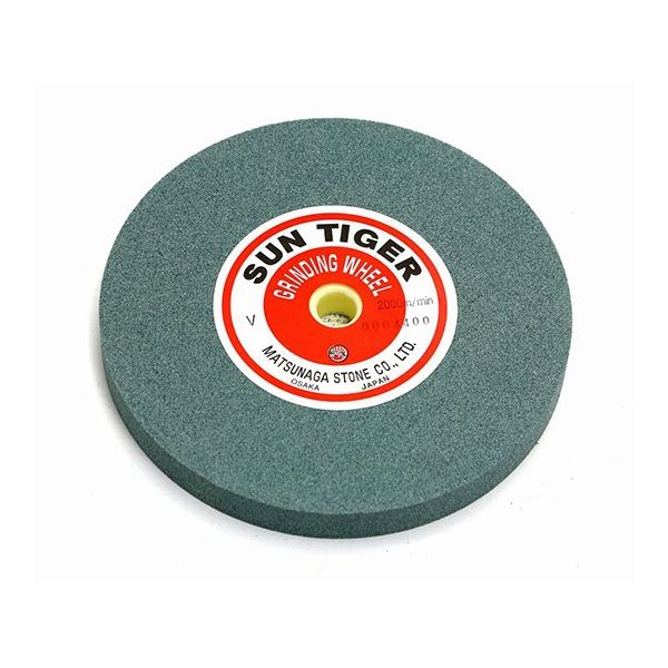 松永トイシ 朝日虎印 研削砥石 1号平型 GC #120 150×16×12.7mm 64-7734-89 1枚（直送品）