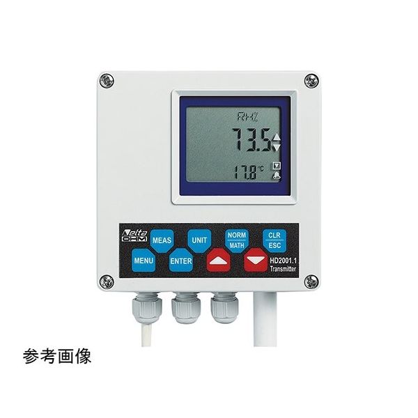 デルタオーム 環境表示計(温度、湿度、気圧) 分離プローブ10m HD2001.1TC1.10 1個 67-6588-20（直送品）