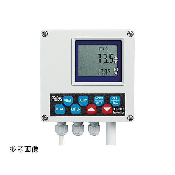 デルタオーム 環境表示計(温度、湿度、気圧) 分離プローブ5m HD2001.1TC1.5 1個 67-6588-19（直送品）