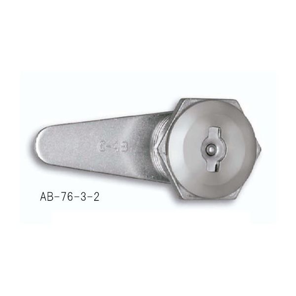 ホシモト 防水ロックハンドル AB-76-3-2 1個 62-2985-70（直送品）