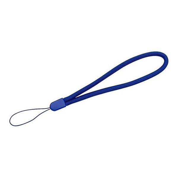 Trimate シンプル丸紐ストラップ ブルー TR-STP004-BL 1個 67-4920-82（直送品）