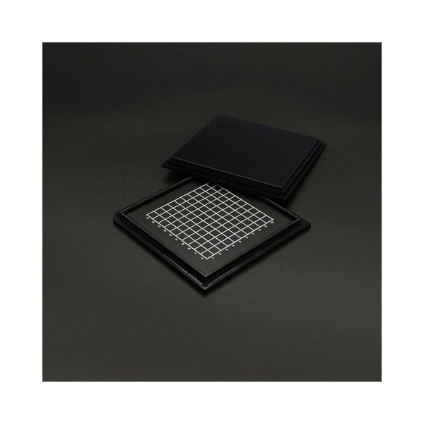 エクシール 精密部品搬送ケース ゲルベース(R) 4インチ 黒 フラットFS9 1個 GC00-16037AS 4-6508-01（直送品）