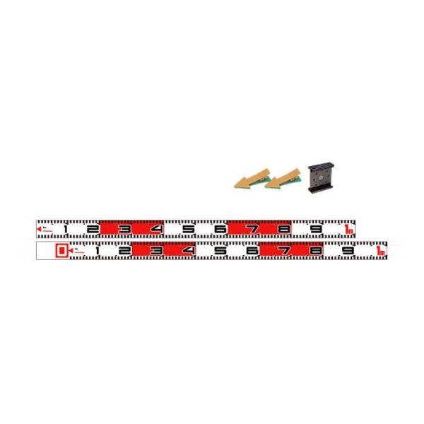 ランドアート アルミ製66十字ロッド 66-1RD 1組 62-4862-12（直送品）