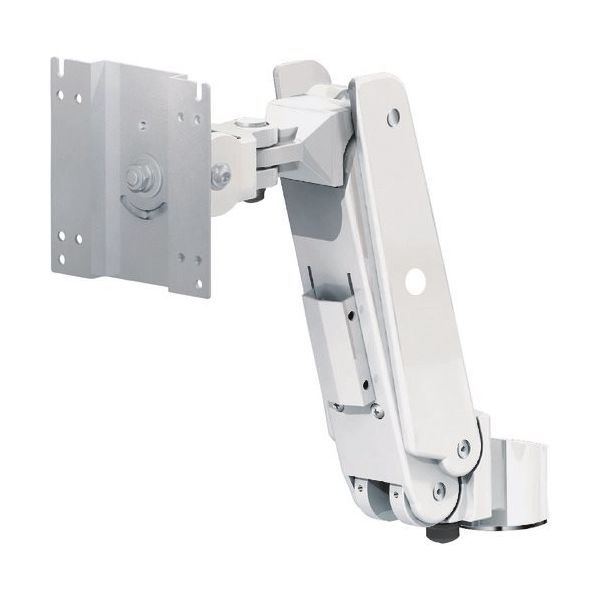 FORVICE クレーンアーム本体(簡易ロック無しタイプ)+ポールクランプ付き垂直ベース+延長アーム FFP-QA-PB-EF 1式（直送品）