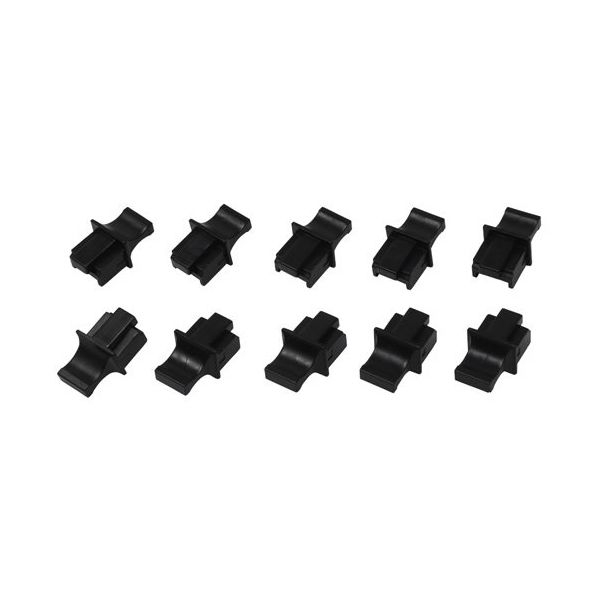 アイネックス コネクタカバー LAN用 10個入 DC-105B 1個 67-9282-15（直送品）