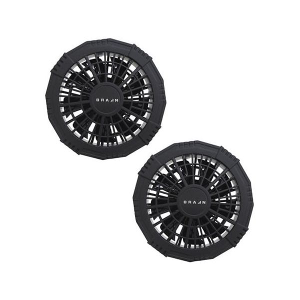 ブレイン 12V専用ファン2個のみ FAN-12 1個 65-3656-17（直送品）