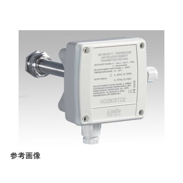 デルタオーム 風速トランスミッタ DC0~10V出力 HD29V3TO2 1個 67-6588-03（直送品）