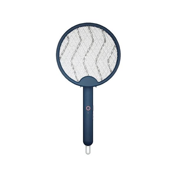 Trimate 折りたたみ式電撃殺虫ラケット USB充電タイプ ネイビーブルー TR-JSR001-NB 1個 67-4918-79（直送品）