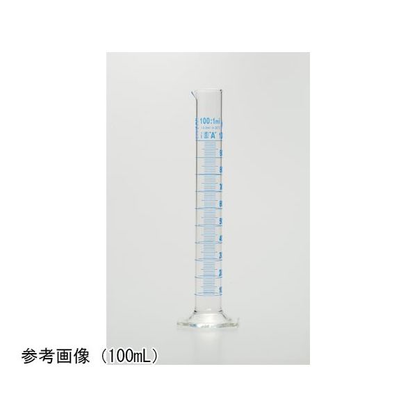 アズワン メスシリンダー 1000mL JCSS校正証明書付 65-0504-41-24 1個（直送品）